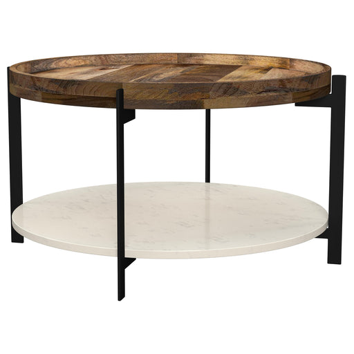 Adhvik Coffee Table - U&U Home Budget Furniture (Carteret, NJ)