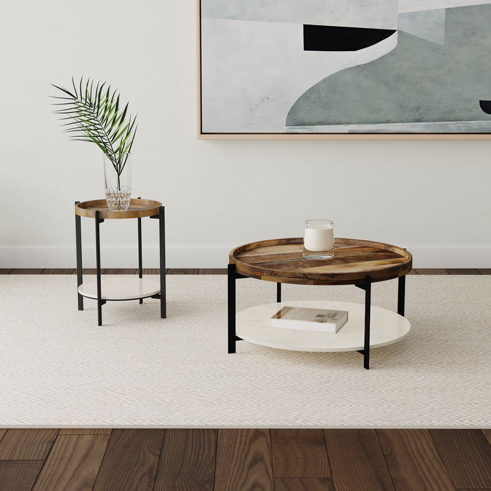 Adhvik Coffee Table - U&U Home Budget Furniture (Carteret, NJ)