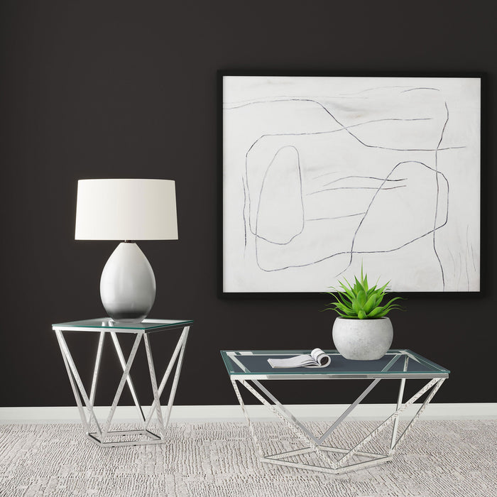 Brittania Coffee Table - U&U Home Budget Furniture (Carteret, NJ)