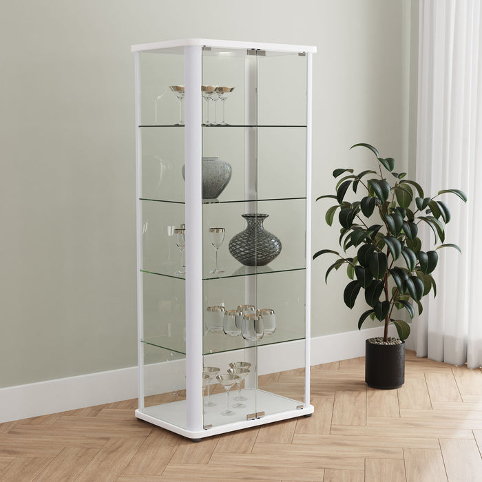 Aero Curio Cabinet - U&U Home Budget Furniture (Carteret, NJ)
