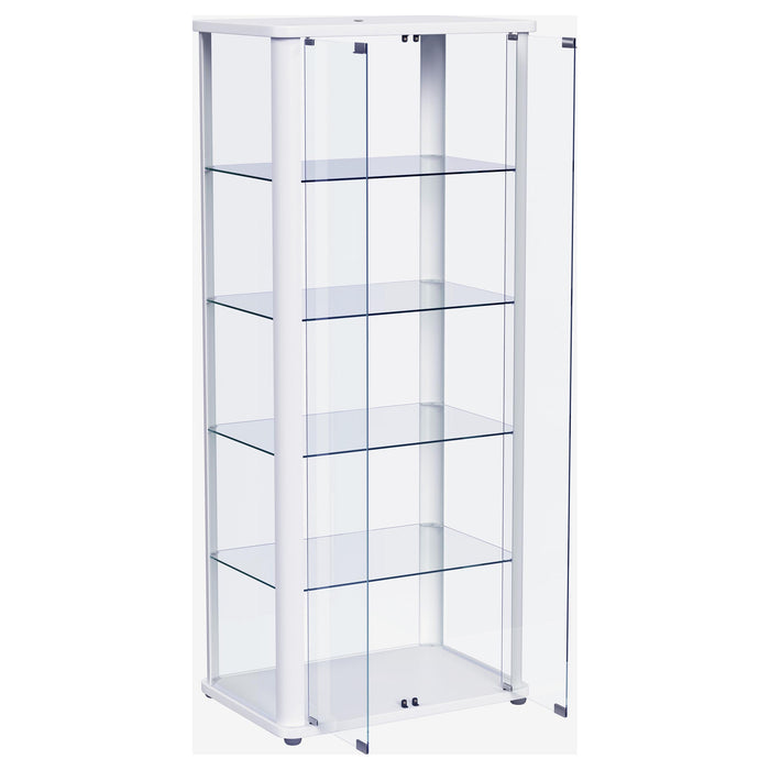 Aero Curio Cabinet - U&U Home Budget Furniture (Carteret, NJ)