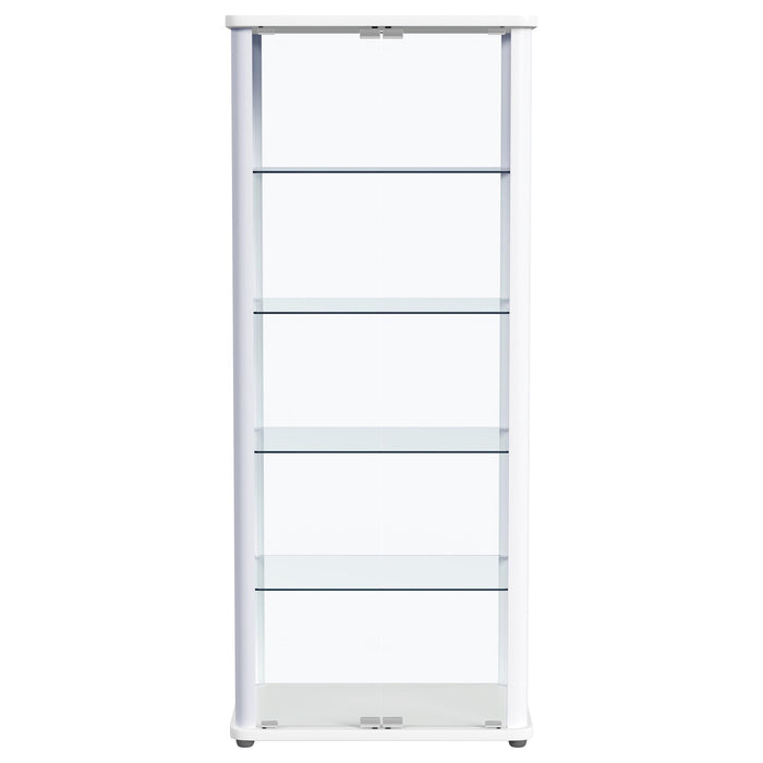 Aero Curio Cabinet - U&U Home Budget Furniture (Carteret, NJ)