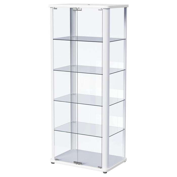 Aero Curio Cabinet - U&U Home Budget Furniture (Carteret, NJ)