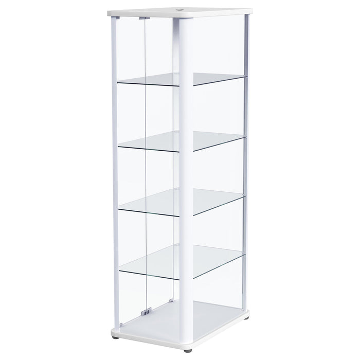 Aero Curio Cabinet - U&U Home Budget Furniture (Carteret, NJ)