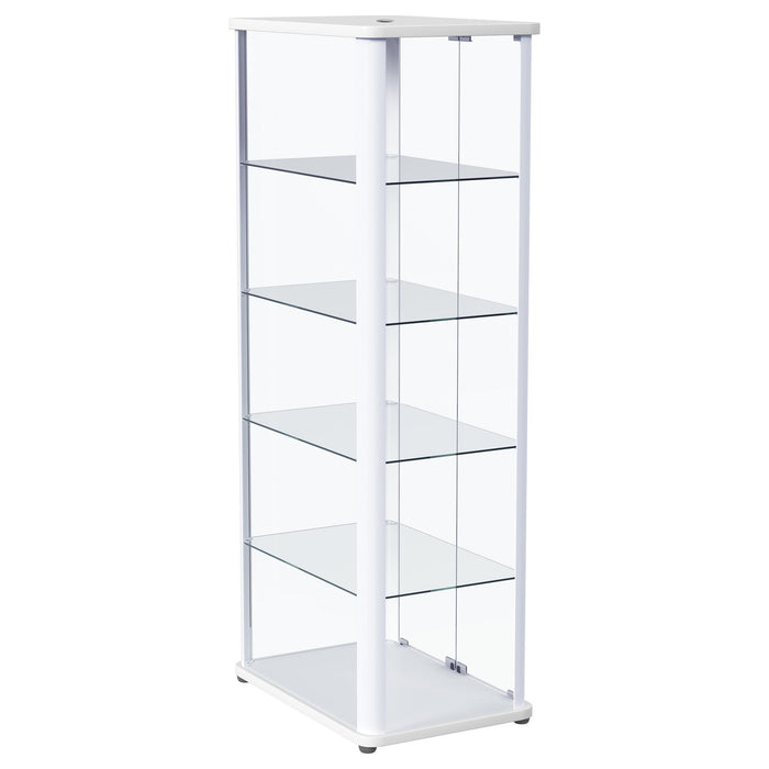 Aero Curio Cabinet - U&U Home Budget Furniture (Carteret, NJ)