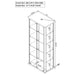 Aero Curio Cabinet - U&U Home Budget Furniture (Carteret, NJ)