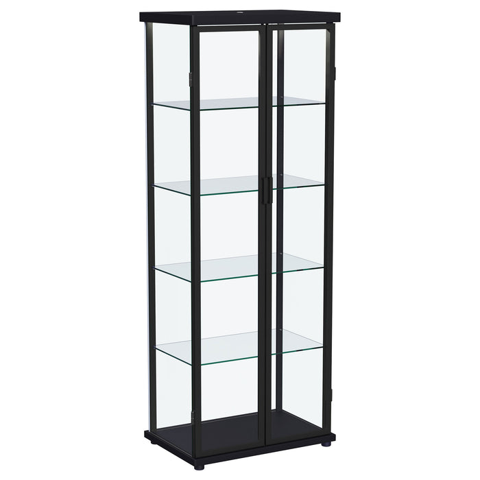 Aero Curio Cabinet - U&U Home Budget Furniture (Carteret, NJ)