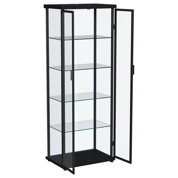 Aero Curio Cabinet - U&U Home Budget Furniture (Carteret, NJ)