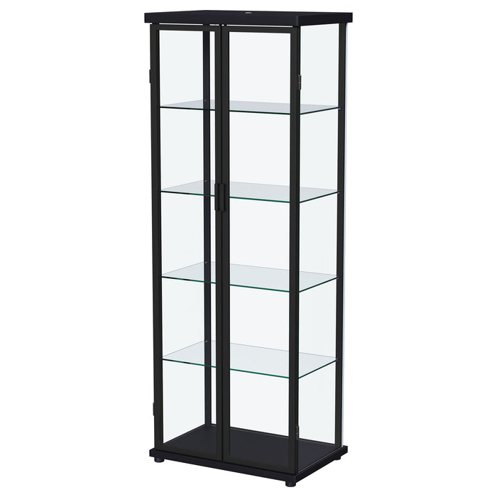 Aero Curio Cabinet - U&U Home Budget Furniture (Carteret, NJ)