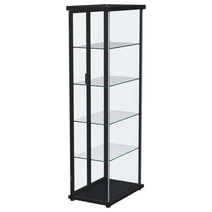 Aero Curio Cabinet - U&U Home Budget Furniture (Carteret, NJ)