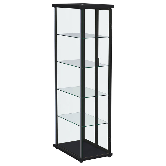 Aero Curio Cabinet - U&U Home Budget Furniture (Carteret, NJ)