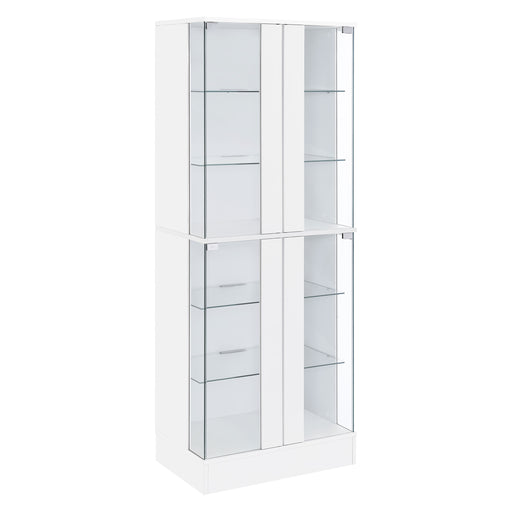 Cabra Curio Cabinet - U&U Home Budget Furniture (Carteret, NJ)