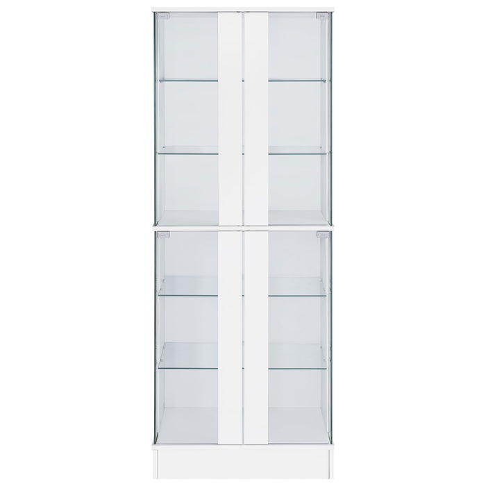 Cabra Curio Cabinet - U&U Home Budget Furniture (Carteret, NJ)