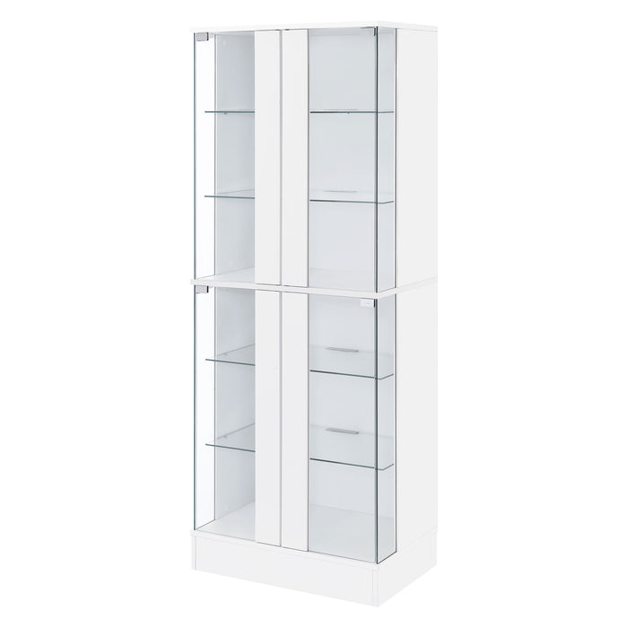Cabra Curio Cabinet - U&U Home Budget Furniture (Carteret, NJ)