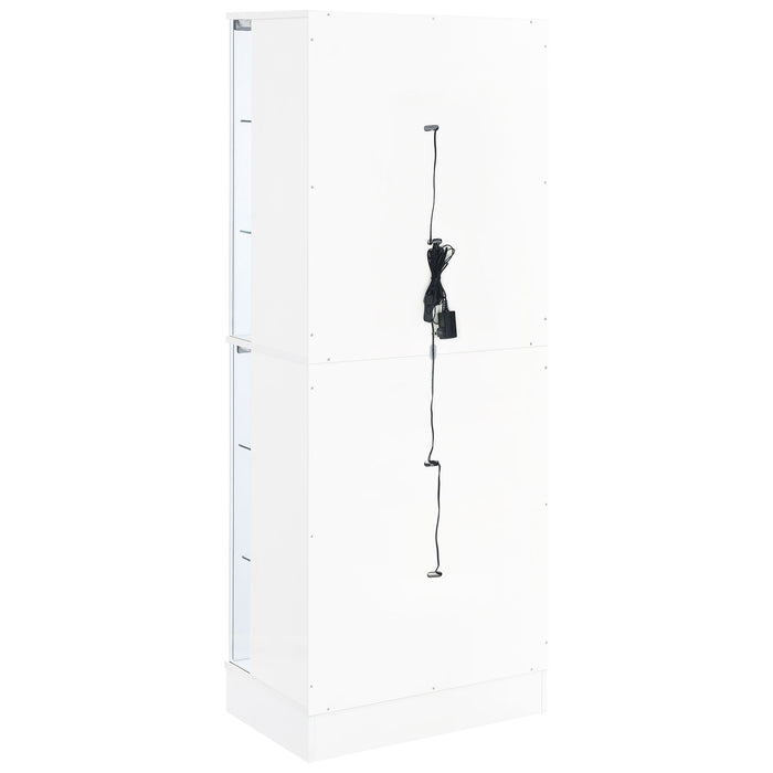 Cabra Curio Cabinet - U&U Home Budget Furniture (Carteret, NJ)