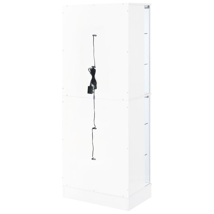 Cabra Curio Cabinet - U&U Home Budget Furniture (Carteret, NJ)