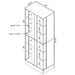 Cabra Curio Cabinet - U&U Home Budget Furniture (Carteret, NJ)