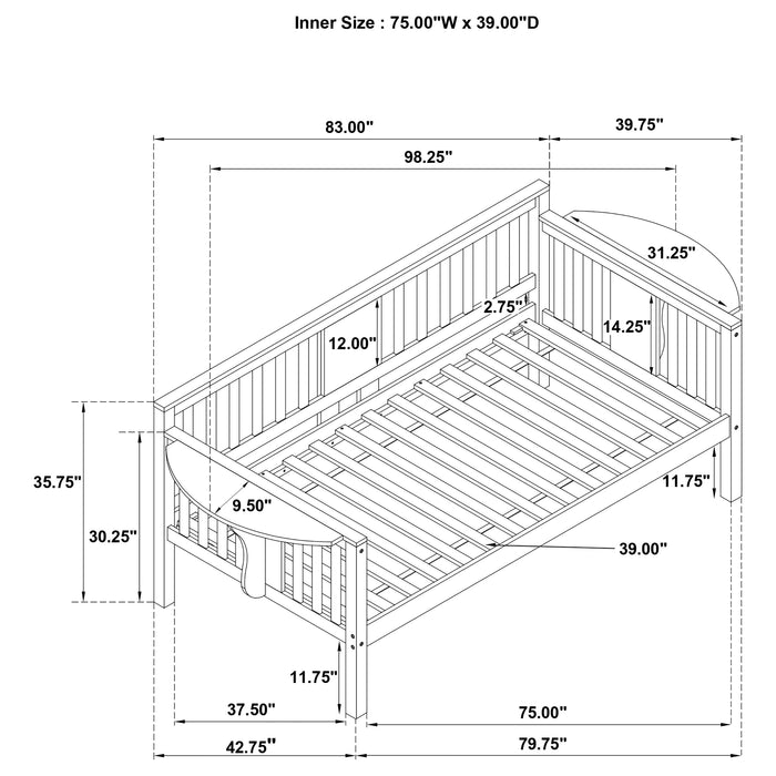 Bethany Daybed - U&U Home Budget Furniture (Carteret, NJ)