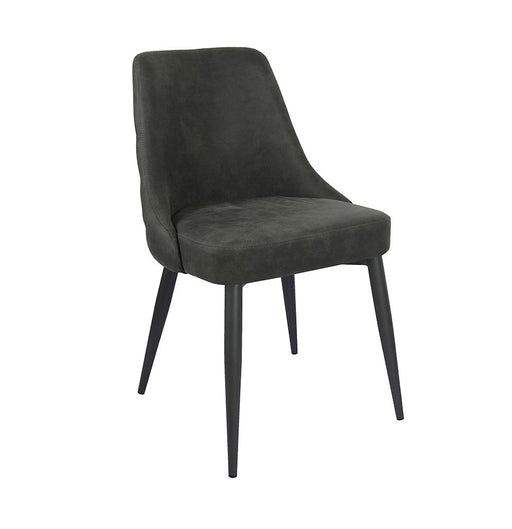 Cosmo Upholstered Curved Back Side Chairs (Set of 2) - U&U Home Budget Furniture (Carteret, NJ)