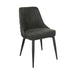 Cosmo Upholstered Curved Back Side Chairs (Set of 2) - U&U Home Budget Furniture (Carteret, NJ)