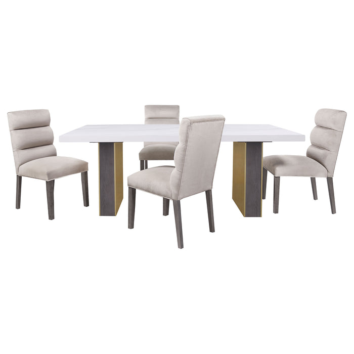 Carla Side Chair - U&U Home Budget Furniture (Carteret, NJ)