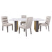 Carla Side Chair - U&U Home Budget Furniture (Carteret, NJ)