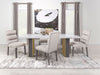 Carla Side Chair - U&U Home Budget Furniture (Carteret, NJ)