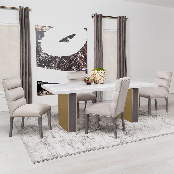 Carla Side Chair - U&U Home Budget Furniture (Carteret, NJ)