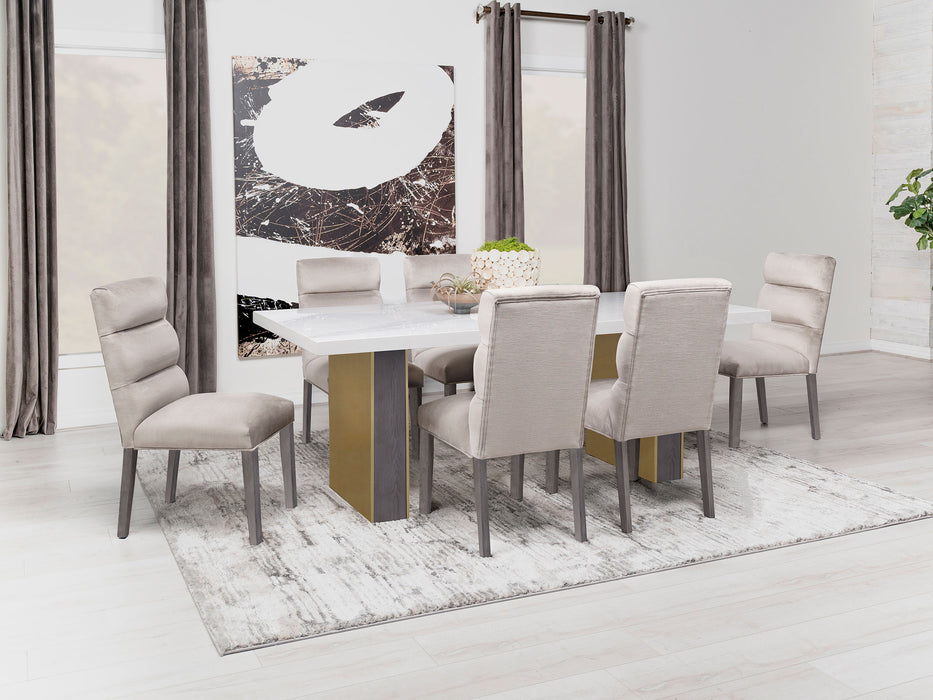 Carla Side Chair - U&U Home Budget Furniture (Carteret, NJ)