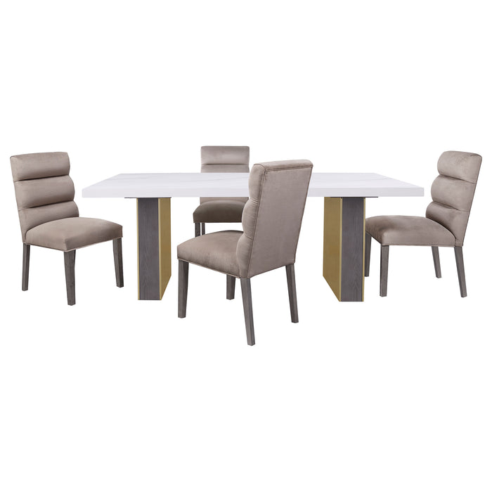 Carla Side Chair - U&U Home Budget Furniture (Carteret, NJ)