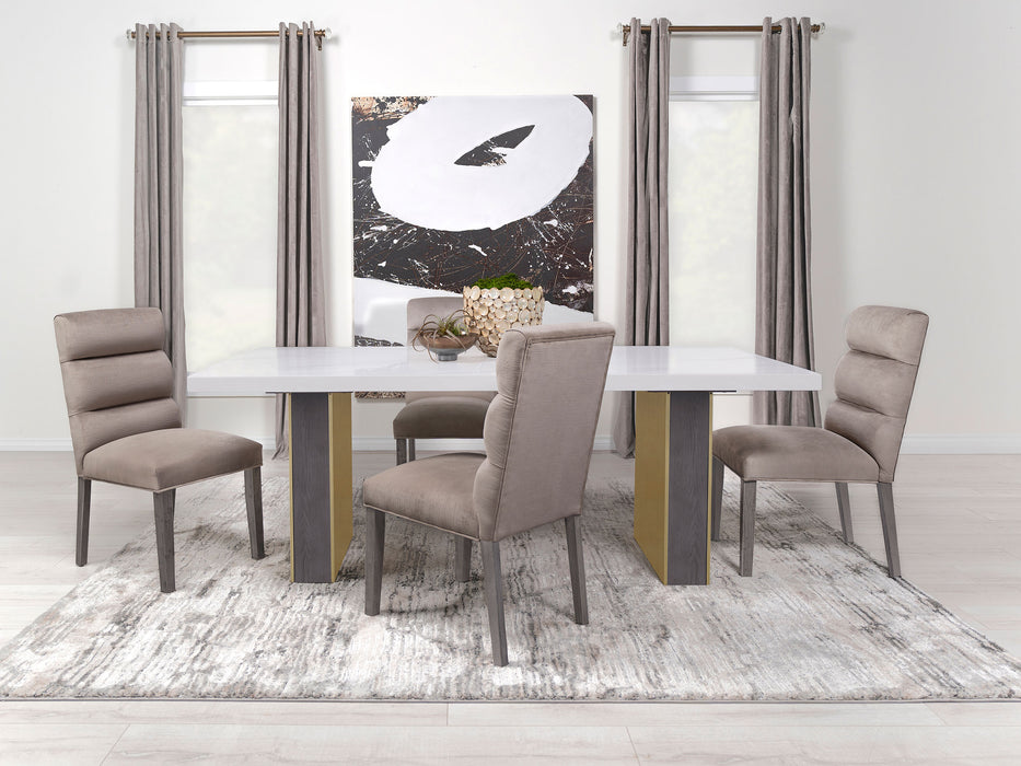 Carla Side Chair - U&U Home Budget Furniture (Carteret, NJ)