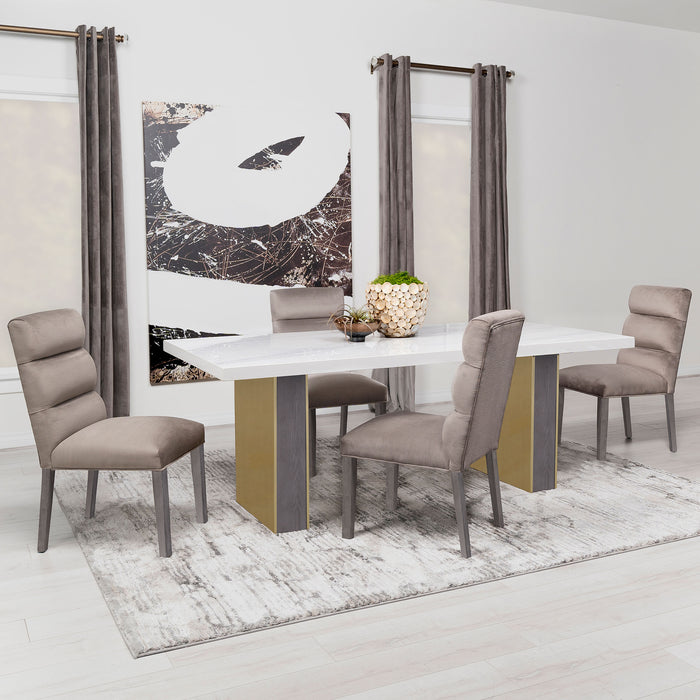 Carla Side Chair - U&U Home Budget Furniture (Carteret, NJ)