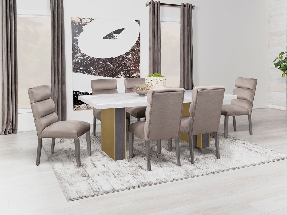 Carla Side Chair - U&U Home Budget Furniture (Carteret, NJ)