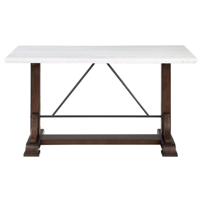 Aldrich 5 Pc Counter Height Dining Set - U&U Home Budget Furniture (Carteret, NJ)