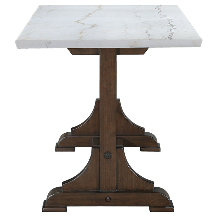 Aldrich 5 Pc Counter Height Dining Set - U&U Home Budget Furniture (Carteret, NJ)