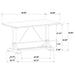 Aldrich 5 Pc Counter Height Dining Set - U&U Home Budget Furniture (Carteret, NJ)