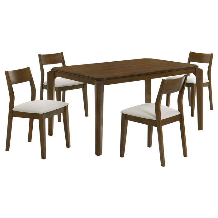 Almonte 5 Pc Dining Set - U&U Home Budget Furniture (Carteret, NJ)