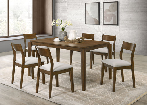 Almonte 7 Pc Dining Set - U&U Home Budget Furniture (Carteret, NJ)