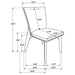 Biloxi 5 Pc Dining Set - U&U Home Budget Furniture (Carteret, NJ)