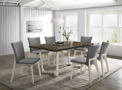 Biloxi 7 Pc Dining Set - U&U Home Budget Furniture (Carteret, NJ)