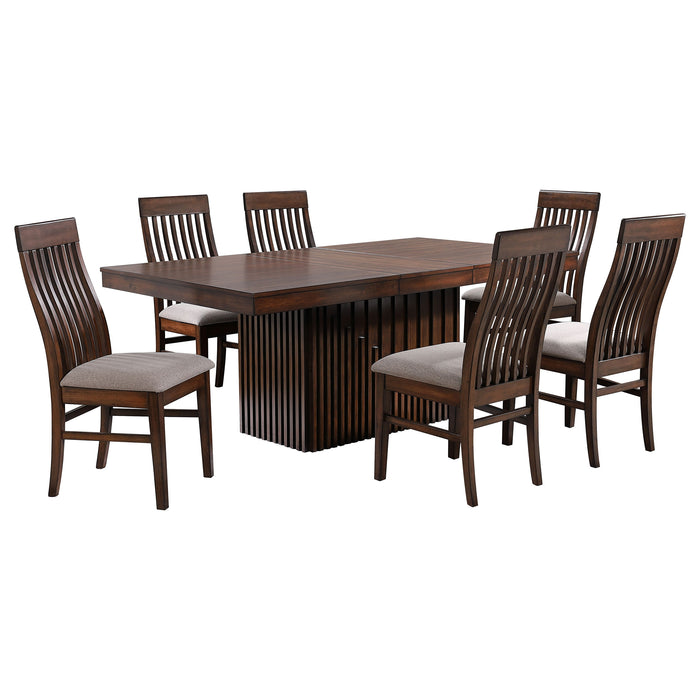 Briarwood 7 Pc Dining Set - U&U Home Budget Furniture (Carteret, NJ)