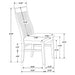 Briarwood 7 Pc Dining Set - U&U Home Budget Furniture (Carteret, NJ)