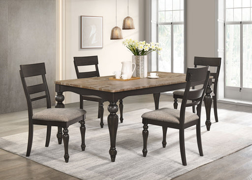 Bridget 5 Pc Dining Set - U&U Home Budget Furniture (Carteret, NJ)