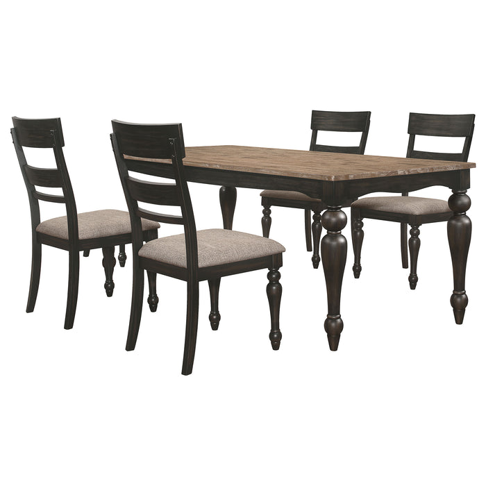 Bridget 5 Pc Dining Set - U&U Home Budget Furniture (Carteret, NJ)