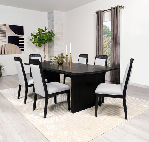 Brookmead 7 Pc Dining Set - U&U Home Budget Furniture (Carteret, NJ)