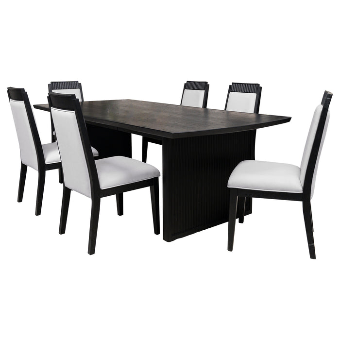 Brookmead 7 Pc Dining Set - U&U Home Budget Furniture (Carteret, NJ)