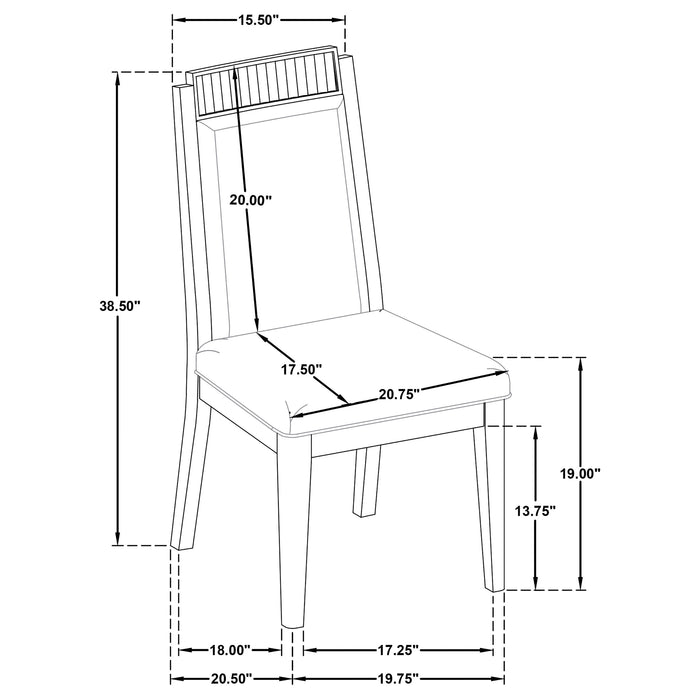 Brookmead 7 Pc Dining Set - U&U Home Budget Furniture (Carteret, NJ)