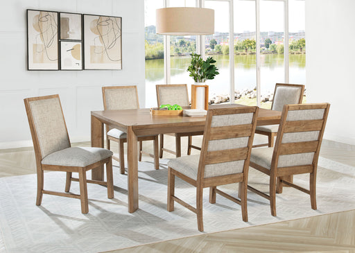 Bruner 7 Pc Dining Set - U&U Home Budget Furniture (Carteret, NJ)