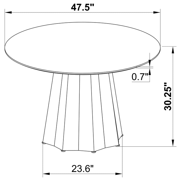 Camden 5 Pc Dining Set - U&U Home Budget Furniture (Carteret, NJ)