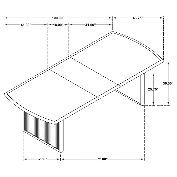 Brookmead Dining Table - U&U Home Budget Furniture (Carteret, NJ)